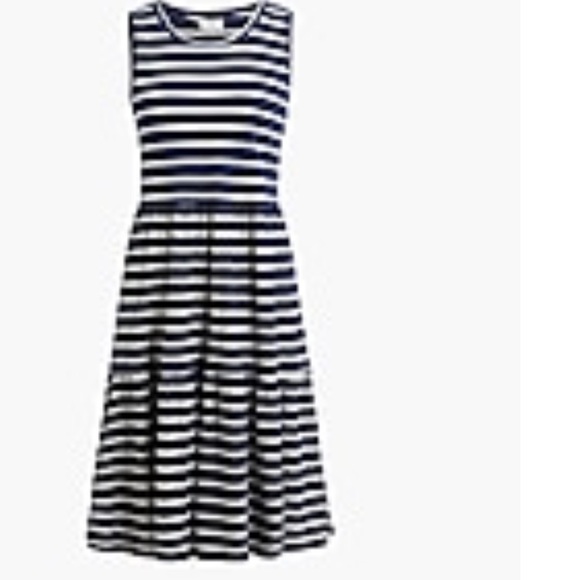 NWT! J Crew striped dress - Picture 1 of 8